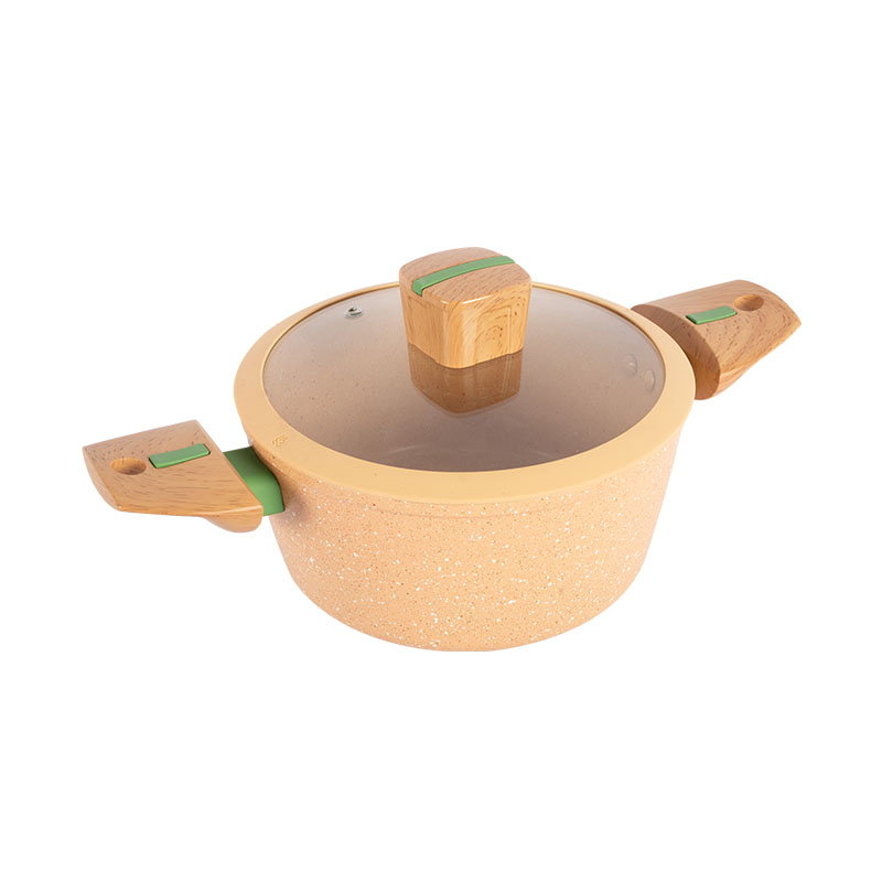 Light Brown Durable Construction Forged Cookware Sets