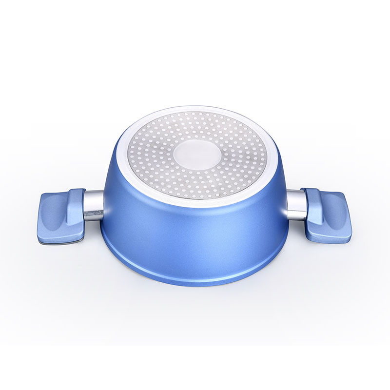 Non Stick Heat-Resistant Outer Layer Forged Aluminium Cooking Pot Cookware