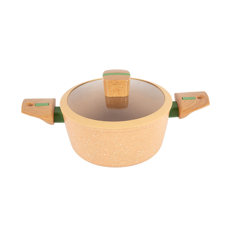 Light Brown Durable Construction Forged Cookware Sets