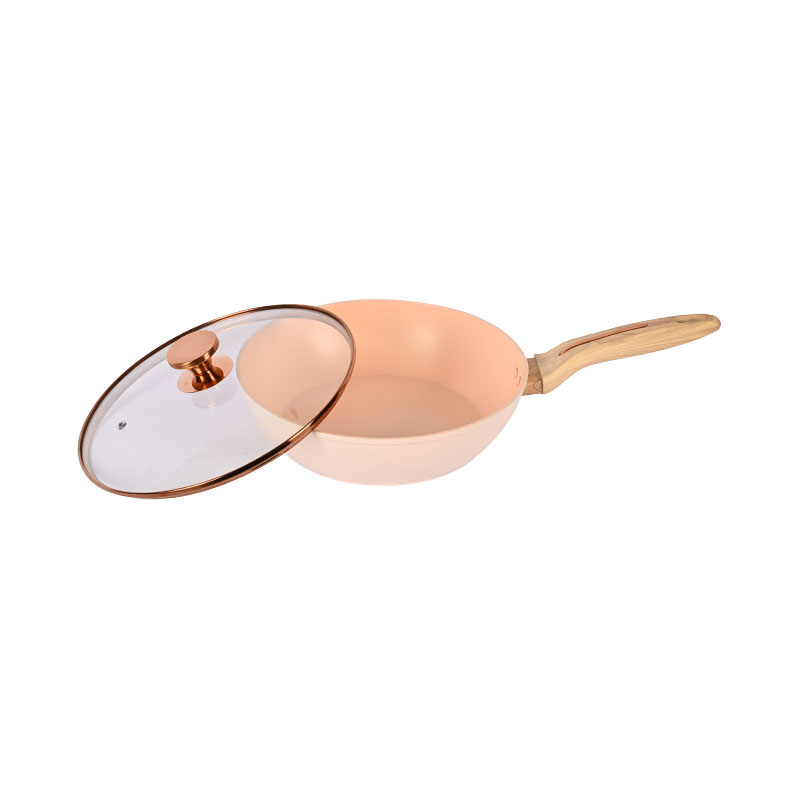 Telamon Beige Cookware Set with Golden Edge Accessories