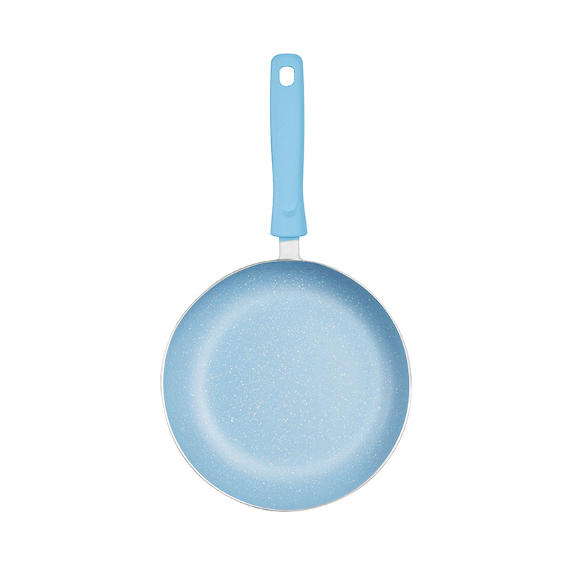White Round Cooking Pans Pressed Cookware