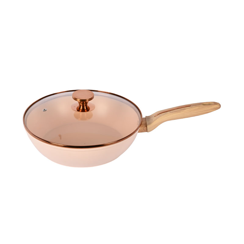 Telamon Beige Cookware Set with Golden Edge Accessories