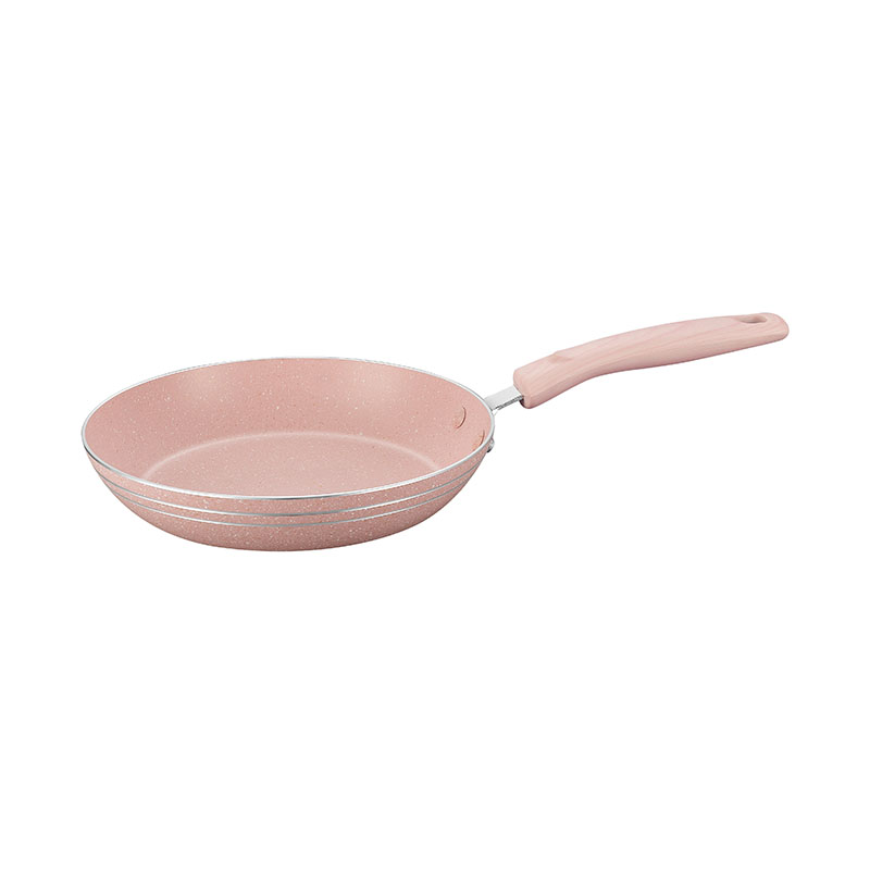 White Round Cooking Pans Pressed Cookware