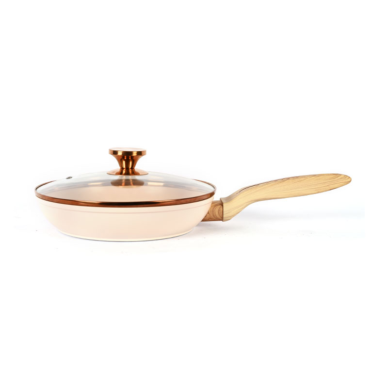 Telamon Beige Cookware Set with Golden Edge Accessories