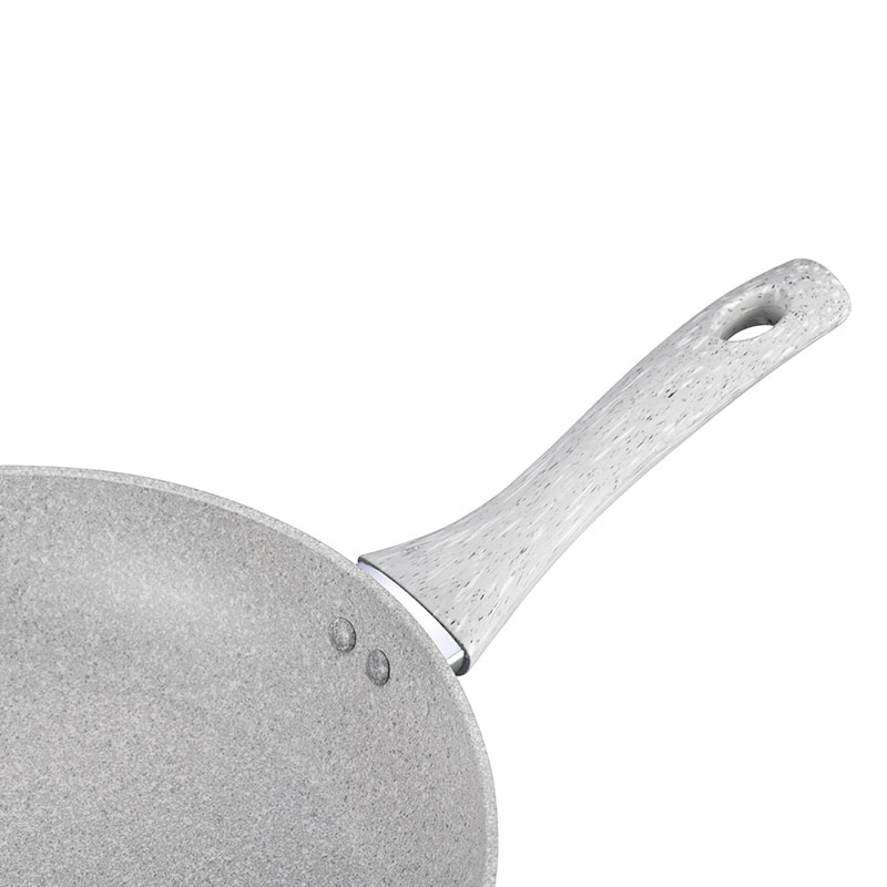 Telamon White Granite Forged Cookware Set