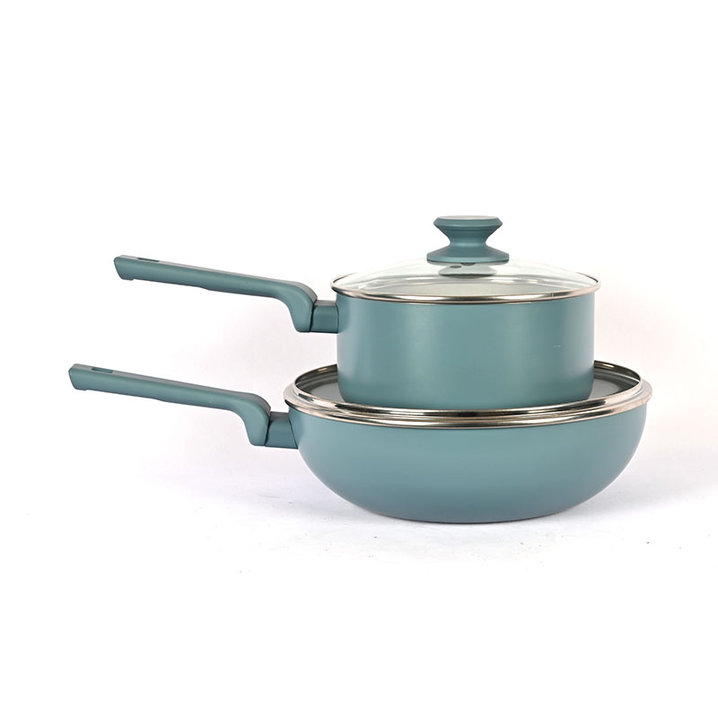 Telamon Classic Blue Pressed Nonstick Cookware Set