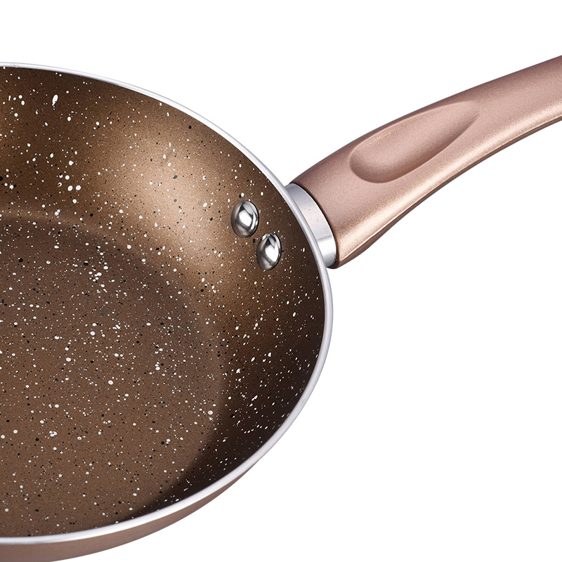 Telamon Gold Marble Coating Cookware Set
