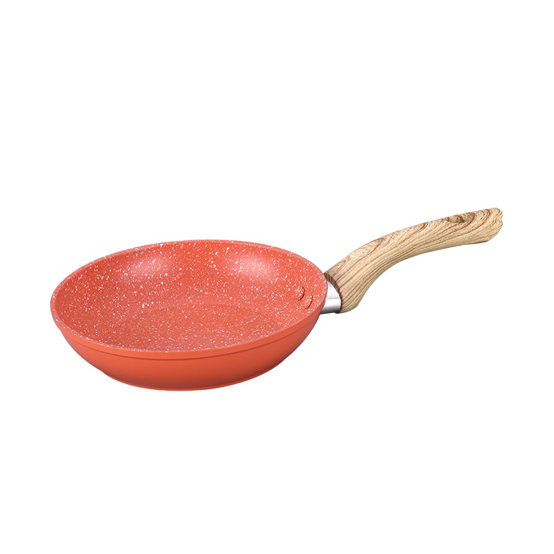 Telamon Tangerine Marble Coating Cookware Set