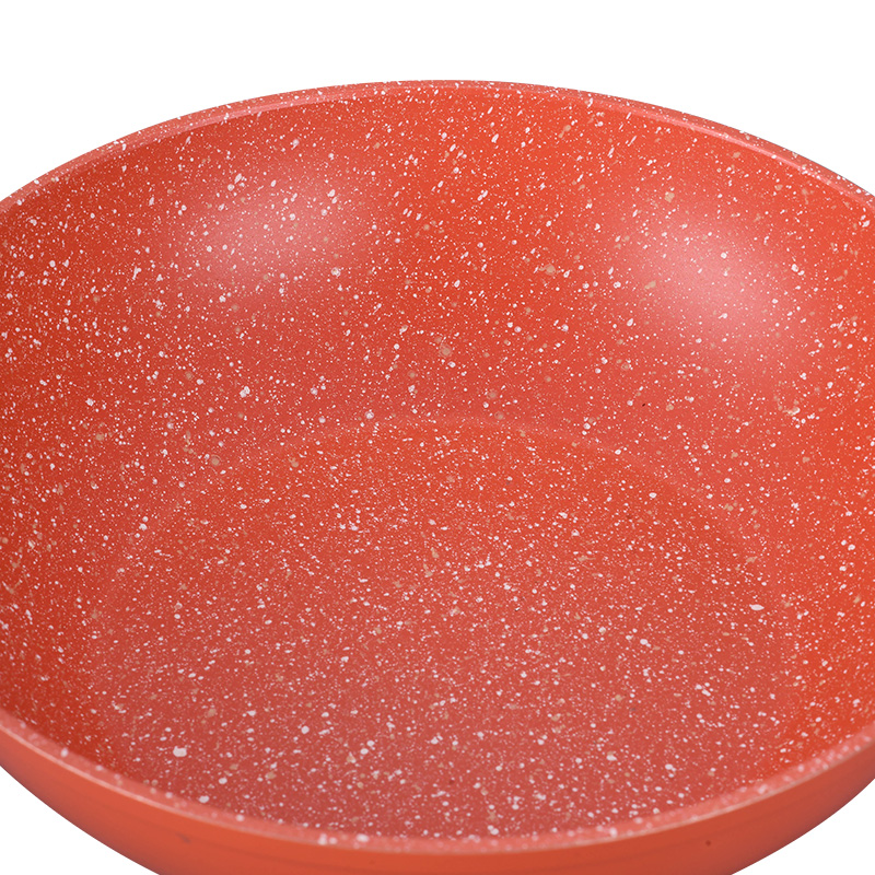 Telamon Tangerine Marble Coating Cookware Set