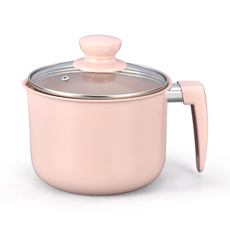 Telamon Pink Ceramic Coating Cookware Set