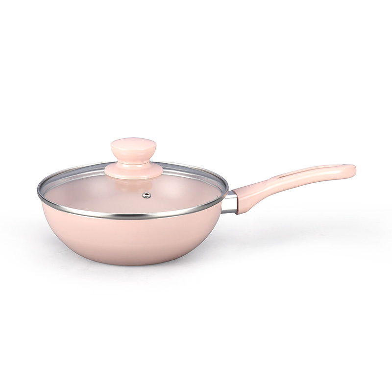 Telamon Pink Ceramic Coating Cookware Set