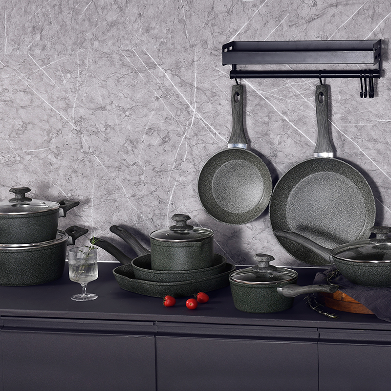 Telamon Classic Granite Forged Cookware Set