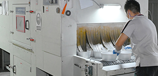 Sandblasting and surface treatment