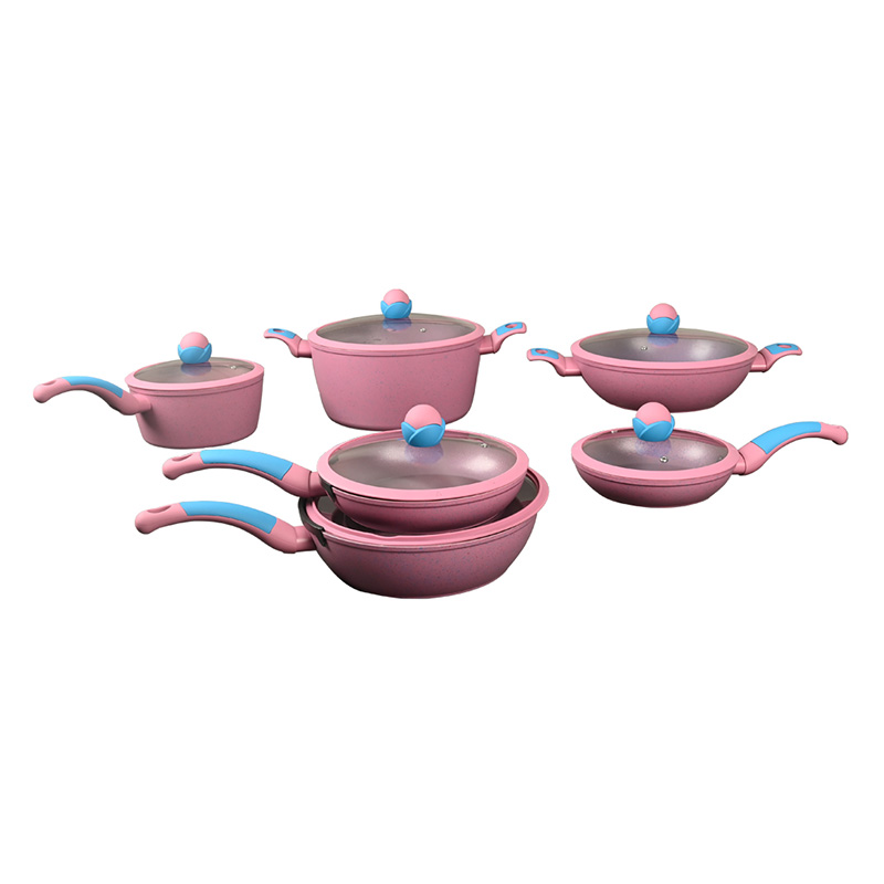 Telamon Floral Series Forged Cookware Set