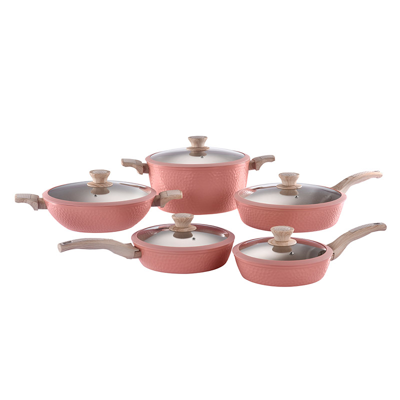 Telamon Classic Hammer Design Forged Cookware Set