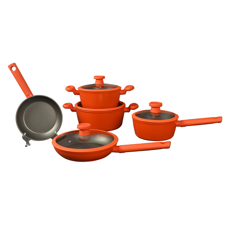 Telamon Minimalist Pink Series  Forged Cookware Set