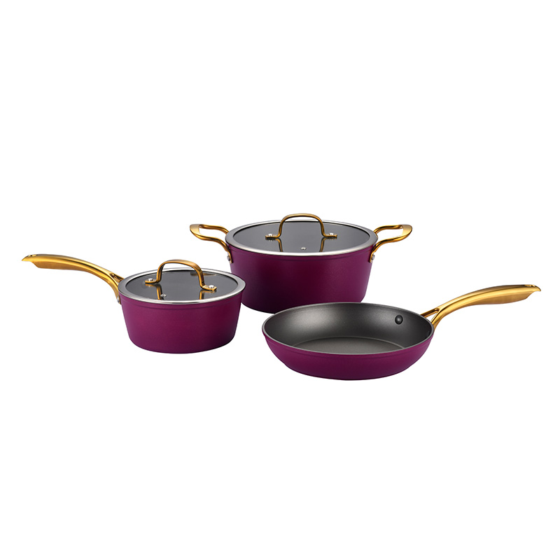 Telamon Premium Stainless Steel Handle Collection Forged Cookware Set