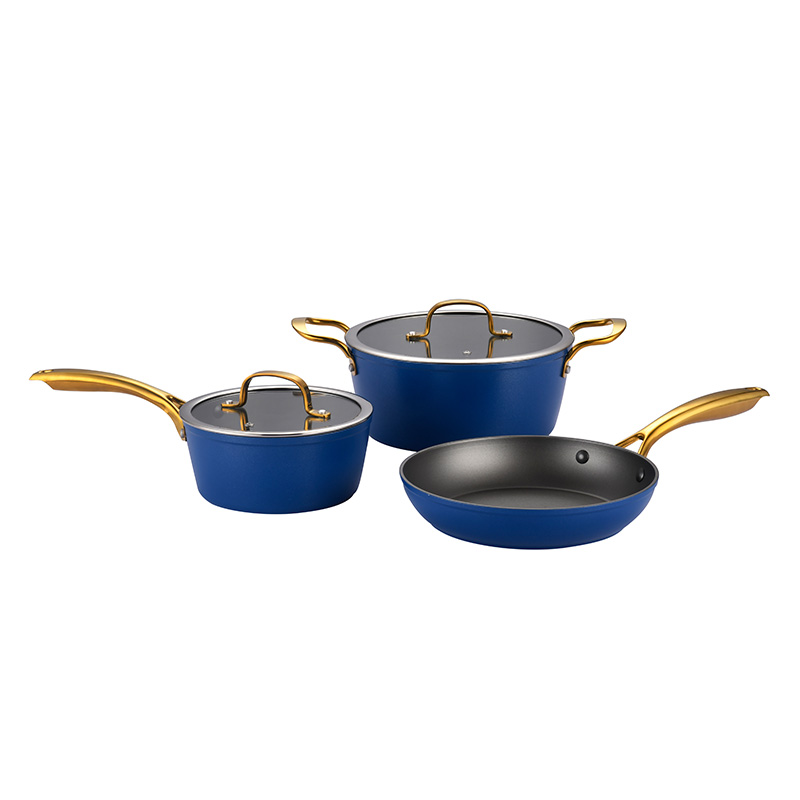 Telamon Premium Stainless Steel Handle Collection Forged Cookware Set